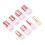 8Pcs Resin Root Canal Model Assorted Color for Student Practice 8