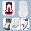 Universal Baby Pram Liner Insert Cushion 62x36cm White 10