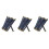30Pcs Metal Internal Flex Frames Handbag Hinges Spring Clips Dark Blue 9