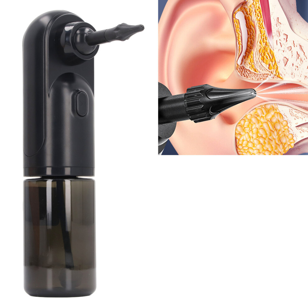 Water Ear Wax Removal Kit 200ml Rechargeable with 12 Nozzles Safe & Effective