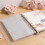 50Pcs Clear Double-Sided Pet Planner Binder Refills No Hole Inserts 6