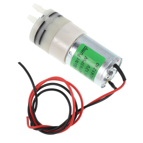 2Pcs Mini Air Pump White Plastic High Efficiency Low Noise Water Pump 1