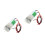 2Pcs Mini Air Pump White Plastic High Efficiency Low Noise Water Pump 5