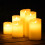 LED-Kerze mit flackerndem Licht (sanftes Schwingen)  M 5
