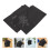 30Pcs Black Mourning Bands Sleeve Polyester Funeral Prayer Arm Band 10