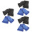 6Pairs Compression knee Sponge Stabilizer Strap for Sports Use 8