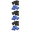6Pairs Compression knee Sponge Stabilizer Strap for Sports Use 10