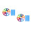 2Sets Multi Parachute Toy for Kids Sensory Group Activity 9