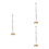 3Sets Outdoor Sweeping Brush with Stiff Bristles and Bamboo Handle 6