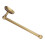 Vintage Copper Bathroom Towel Rack Single Rod 6