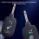 Wireless Guitar Transmitter Receiver Set 730MHz 20Hz-20kHz 12