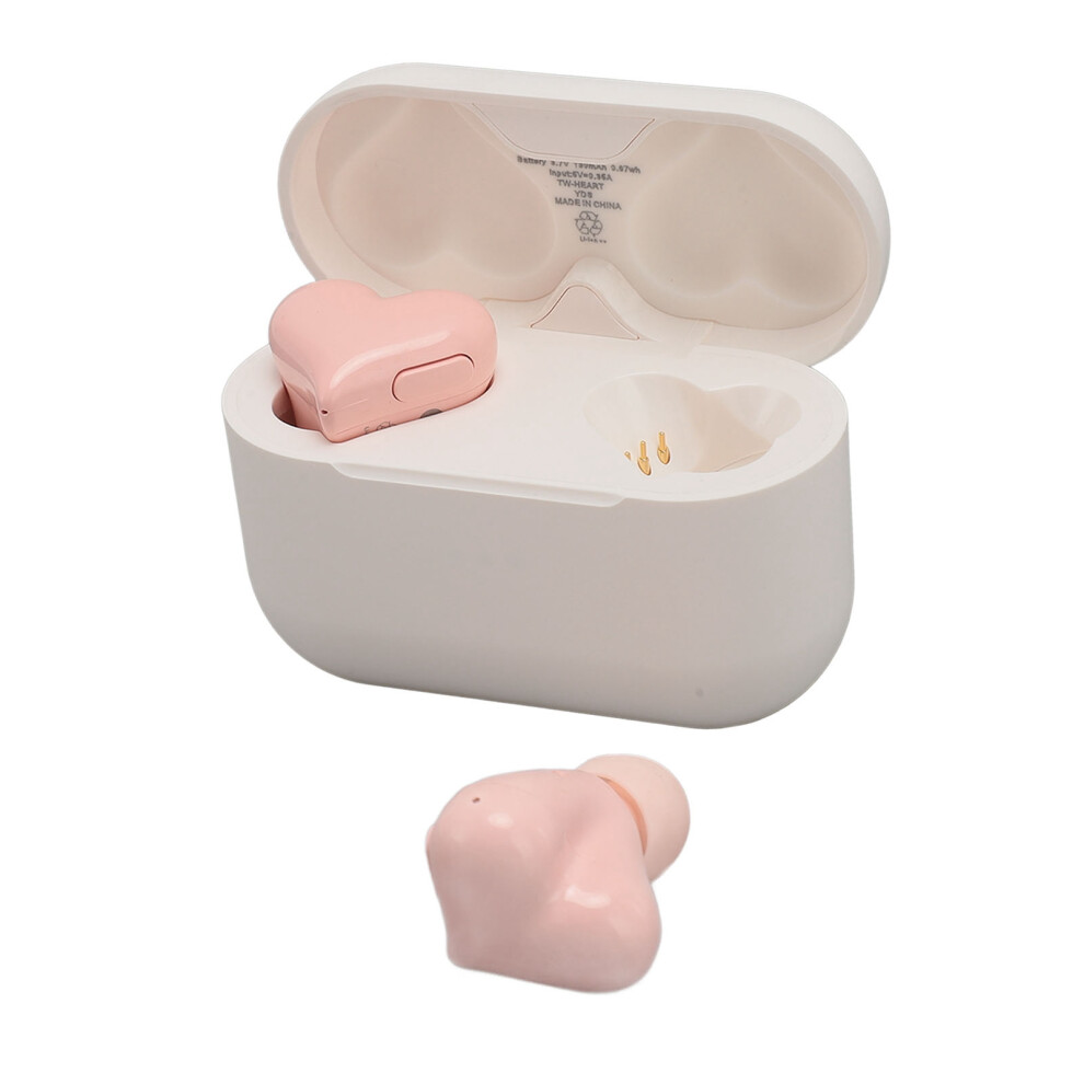 Heart Shaped True Wireless Earbuds 40Mah, 5-6H Playtime Pink 5001386228984