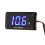 DC12V LCD Motorcycle Voltmeter Ultra Thin 6