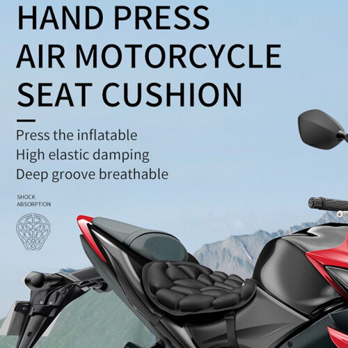 Universal Air Seat Pad for Motorcycle Use
