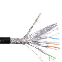 1Câble Ethernet Cat7 Nylon Multi Usage Connecteur Or Haute