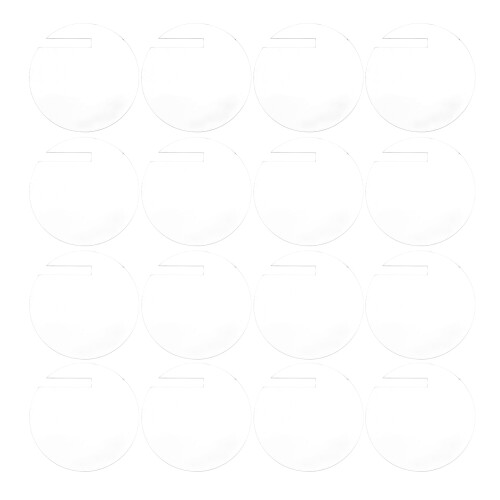 540Stk Leichte Drink Tags Runde Dekorative Wein Glaskennzeichner