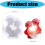 Multifunctional Silicone Rose Lover Statue Mold for Crafting 3