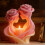 Multifunctional Silicone Rose Lover Statue Mold for Crafting 4