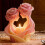 Multifunctional Silicone Rose Lover Statue Mold for Crafting 7