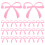 60Stk Bowknot Drink Tags Wiederverwendbare Weinglashalter 2