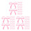 60Stk Bowknot Drink Tags Wiederverwendbare Weinglashalter 6