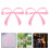 60Stk Bowknot Drink Tags Wiederverwendbare Weinglashalter 11