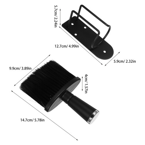 Porte-Tondeuse Murale Noir Résistant Pour Outils De 1