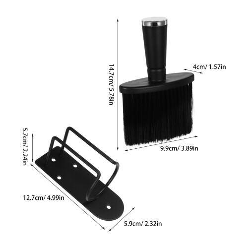 Porte-Tondeuse Murale Noir Résistant Pour Outils De 2