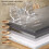 Aesthetic Clear Waved Mop Wall Mount Hook-Transparent silver 5