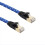 1Câble Ethernet Cat7 Nylon Multi Usage Connecteur Or Haute 4