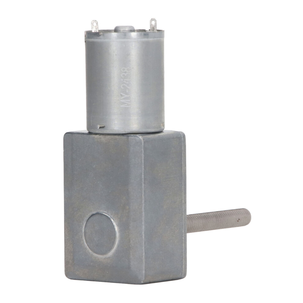 66RPM Worm Gear Motor 12V M6 Self Locking