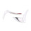 Car Steering Wheel Sequins Steering Wheel Button Decorative Frame Decorative Stickers for  5 Series E60 E61 03-10 B 2