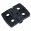 50 Pezzi Cerniere Rinforzate in Plastica Nera da 40 mm x 30 mm 6