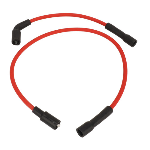 2 Pcs 8mm Rubber Spark Plug Ignition Wire Set for XL883 XL1200 Models 1