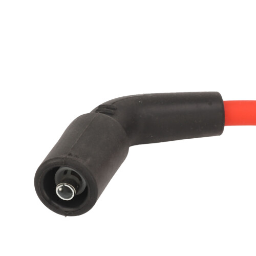2 Pcs 8mm Rubber Spark Plug Ignition Wire Set for XL883 XL1200 Models 2