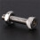 200Set M2X10mm Hex Socket  Knurled Cap Screws Bolts Nut 3
