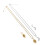 2Sets Elegant Asymmetrisch Sieradenset Dames En Koppels 3