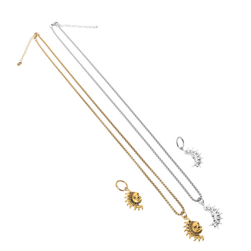 2Sets Elegant Asymmetrisch Sieradenset Dames En Koppels 2