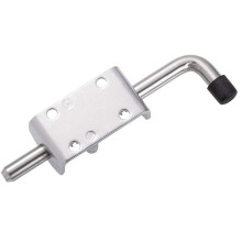 2Pcs 304 Stainless Steel 6.5Inch Spring Pin Lock Assembly for Doors Cabinets and Utility Trailer Gate - Heavy Duty