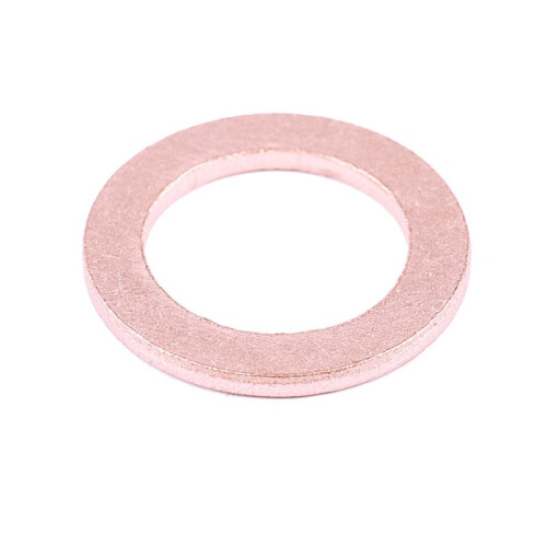 100Pcs 12mm x 18mm x 1.5mm Copper Flat Washer Ring Sealing Fitting 2