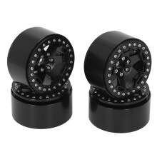 Jante RC compatibile universal, set de jante RC rezistente la șocuri de 2,2 inch pentru RC Rock Crawler la scară 10, Axial Scx10Trx4Rc4wd D90,