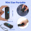 2.4G Wireless Barcode Scanner 1D 2D Mini BT USB, 9x3.3x2cm 7