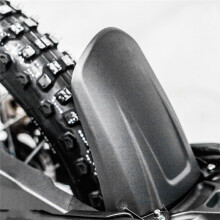 Schwarzer Motorrad-Stoßdämpfer-Kotflügel Hinten, Wasserfender, Heckkotflügel für Light Bee X