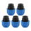 PE Water Pipe Quick Connector Coupling Kit25mm x G1/2 5 4