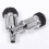 4x Car Aluminum Alloy Internal  Armrest Box Adjustment Knobs Replacement for   Sport 2014-2017 2