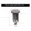 2X Universal Sink Plug Bathroom 40mm - Plug Replacement Drain Plug Detachable Adjustable Manual Lift Drain Plug 6
