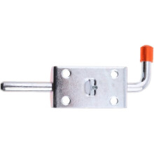 4X Metal Lock Bolt Spring Loaded with Grip Heavy Duty for Gate Shed Door Tailgate Trailer Garage