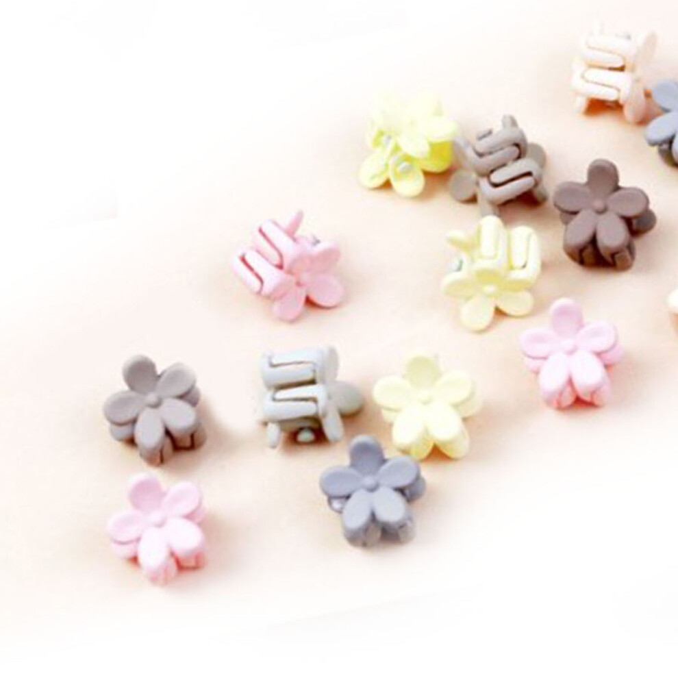 Unisex Cute Assorted Hair Clips 100Pcs Bow Flower Fruit