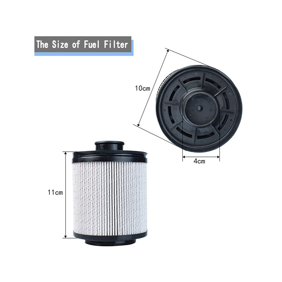 3X Fit For F250 F350 F450 F550 2011-16 Fuel Filter Bc3z-9N184-B 6.7L Fd4615 4712777229015