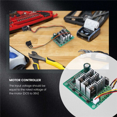 BLDC Three Phase Brushless Sensorless Motor Controller BL01 15A Violent Fan Modulation DC5V6V9V12V36V Forward and Reverse 2